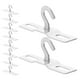 thumbnail image 4 of 10 ganchos de techo resistentes para colgar luces y plantas Soporte de montaje para luminarias Ganchos metálicos para decoración de techo, para uso en interiores y exteriores, 4 of 8