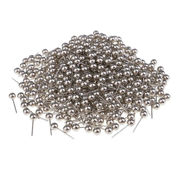 KLKCMS 400 Pcs Perles de Couleur Têtes de Dessin pour Bureau