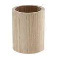 thumbnail image 7 of Unfinished Wood Desk Pen Pencil Holder Cup Stand, Round Creative Small Stationery Storage and home and desk Supplies Organizers, 7 of 7