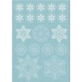 thumbnail image 4 of Christmas Windows Static Stickers Clings Santa Claus Snowman Deer Snowflake Removable Vinyl Christmas Tree DIY Wall Window Door Mural Decal Sticker for Showcase, 4 of 7