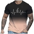 thumbnail image 1 of LUOGENLI T-shirts pour Homme pour Hommes T-Shirt à Imprimé Numérique Col Rond Manches Courtes T-Shirt Tee T-shirts Hommes Grande Taille et Tall Fête de la Saint-Patrick T-shirts pour Hommes T-shirts Graphiques Fête de la Saint-Patrick XXXXXXL, 1 of 4