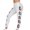 White, variant on Rutainlusire Womens Trendy Comfy Leggings Yoga Pants 2025 Women's Christmas Print Leggings Sports Fitness Pants Solid Colored Casual Tight Fitting Tight Peach Hip Yoga Pants Stretch Pants
