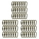 thumbnail image 3 of Paquete de 24 ganchos de llavero de mosquetón de bloqueo Advancent de metal Type1 NO1, 3 of 6