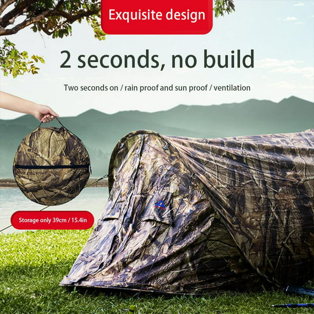 New Outdoor Single Camouflage Tent Rainproof and Sunproof