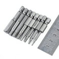 thumbnail image 5 of Fairnull 8Pcs Hexhead Bit Set Quick Change Connect Driver Power Drill Metric Tool, 5 of 9