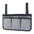 thumbnail image 4 of Bolsa lateral para reposabrazos de silla de ruedas, organizador de bolsillo, contenedor, bolsa organizadora gris jinwen Bolsas laterales para sillas de ruedas, 4 of 8
