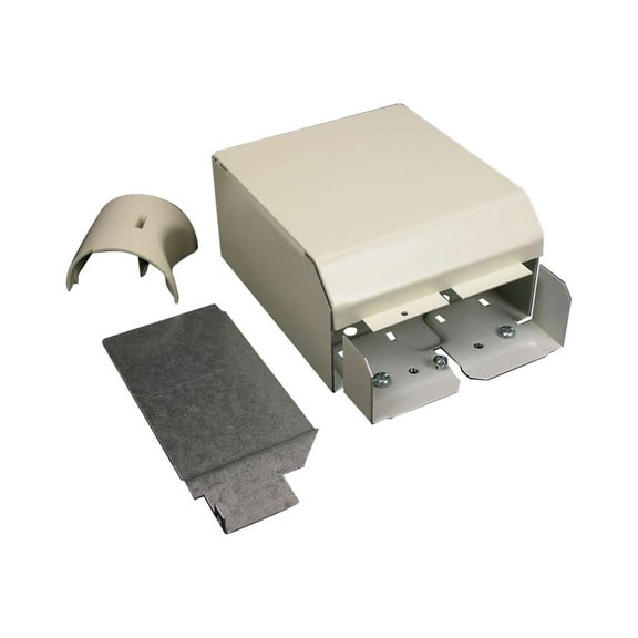 Legrand Entrance End,Ivory,Steel,Ends V4010DFO