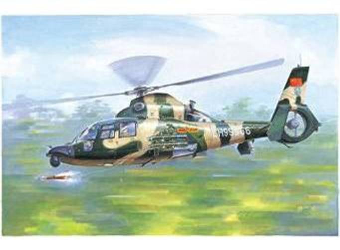 Trumpeter Chinese Z-9WA Helicopter Model Kit
