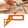 thumbnail image 1 of Abrazadera de ángulo recto abrazadera de esquina profesional para carpintería plástico ABS ligero fácil de usar para cajones ANGGREK Otros, 1 of 8