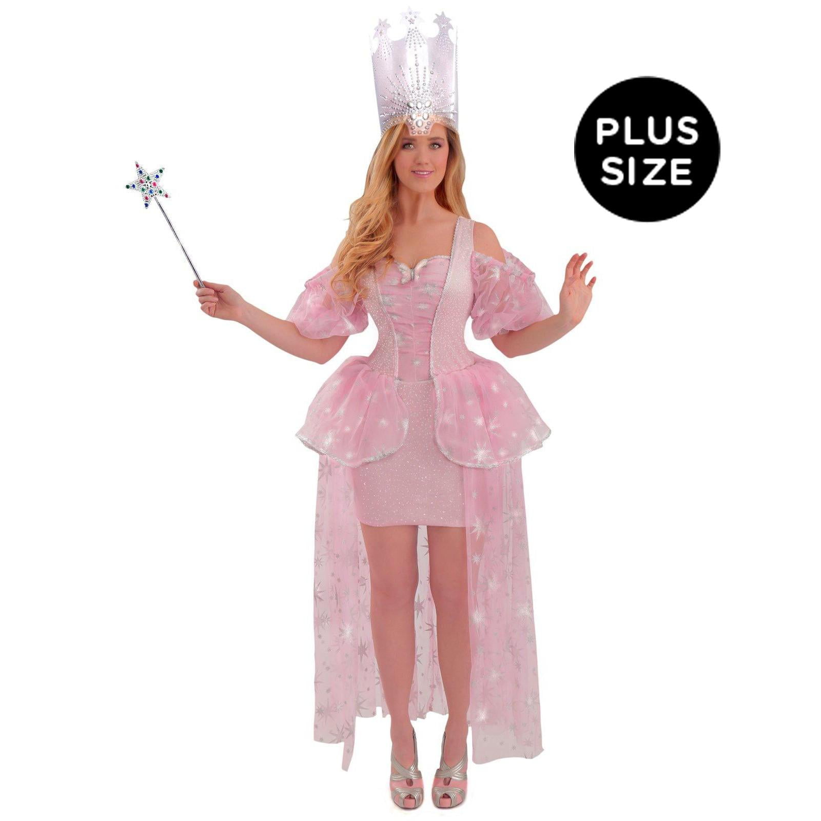 Wizard Of Oz Glinda Adult Plus Costume Walmart Com Walmart Com
