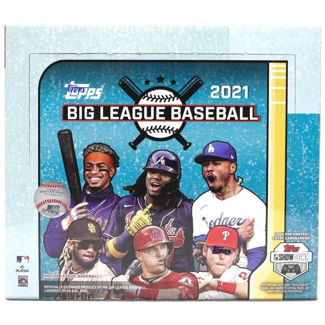 Caja Hobby de tarjetas de béisbol Topps Big League 2021