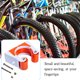 thumbnail image 5 of Soidarity Estacionamiento para bicicletas Rack Mountain Road Bike Wall Mount Hook Ciclismo Hebilla Stand Holder, Mountain Bike, Orange Type2 NO2 Soidarity OD001273-07B, 5 of 6