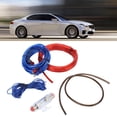 thumbnail image 4 of Amp Wiring Kit, Ground Wire Kit Car Audio Cable Set  Power Wire Kit Set Stable And Durable  For Car Horn Subwoofer, 4 of 8