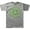 Gray, variant on CloZee Green Earth Crop Merch Summer Unisex Short-sleeved T-shirt Fashion Printed Casual Stylish Design Y2K Tee