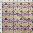 thumbnail image 3 of oneOone Georgette Viscose Fabric Swirl & Paisley Ikat Print Fabric By Yard 42 Inch Wide, 3 of 4