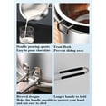 thumbnail image 4 of Double Boiler Pot Set, 1200ML Double Boiler, 2800ML Stainless Steel Pot with Silicone Spatula for Melting Chocolate,Candy, Soap, Wax, Candle Making, 4 of 6
