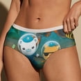 thumbnail image 2 of The Octonauts Womens Underwear Soft Breathable Brief Lace Panty Stretch Hipster Underpants Ladies Panties 3XL, 2 of 7