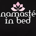 thumbnail image 3 of CafePress - Namaste In Bed Women's Value T Shirt - Women's Traditional Fit Dark T-Shirt, 3 of 4