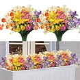 thumbnail image 2 of Durable High Quality Lifelike 100% Brand New Artificial Flowers Decor 32Cm Plastic Silk Cloth Wedding Beautiful, 2 of 9