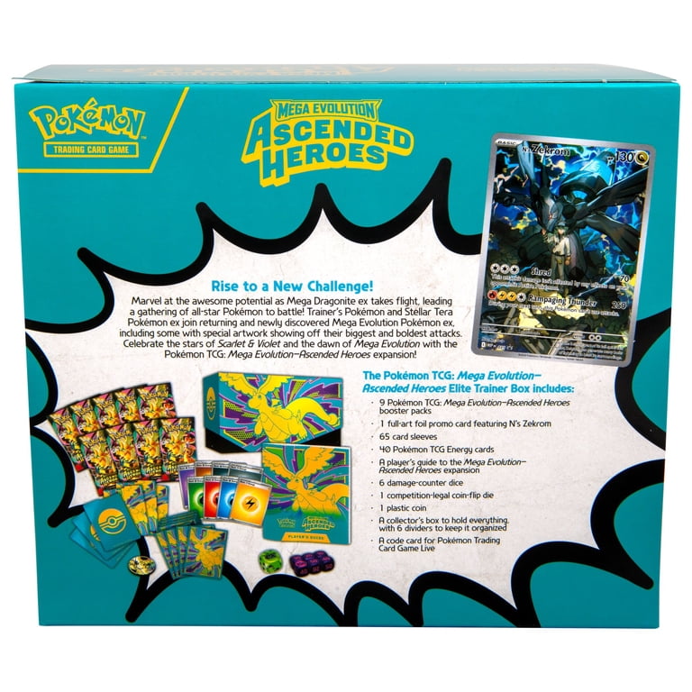 Pokemon TCG: Mega Evolution Ascended Heroes Elite Trainer Box