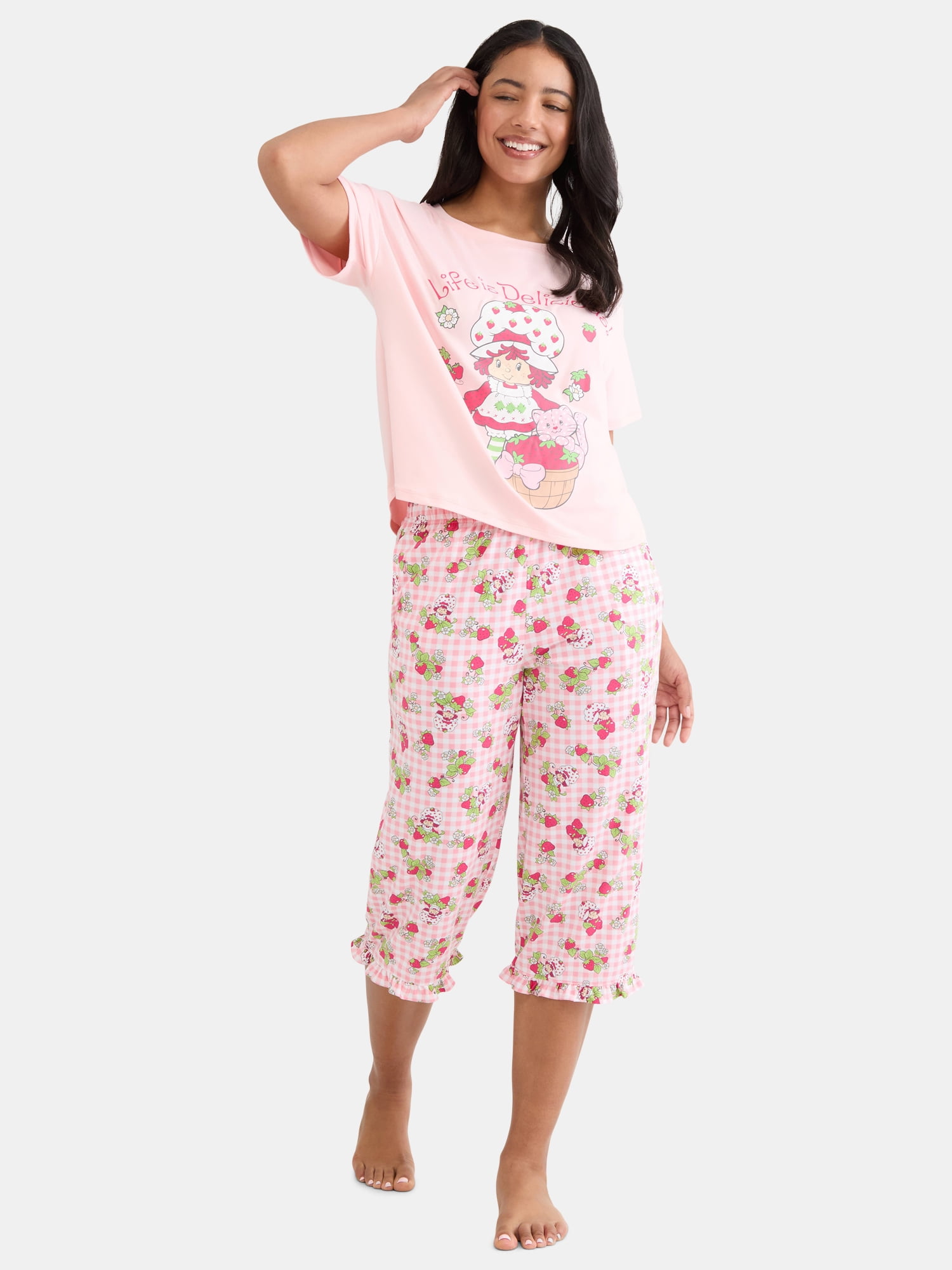 Strawberry Shortcake Women's Sleep Pants, Sizes XS-3X