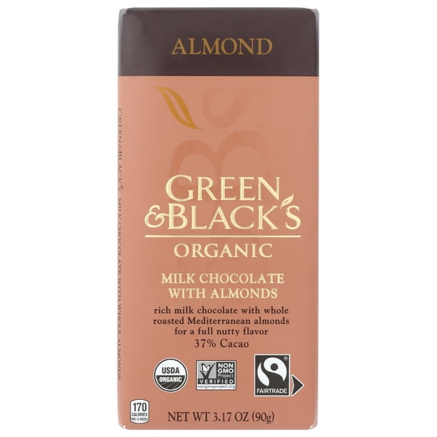 Green & Black'S Chocolate Milk With Almonds, 3.17 Oz