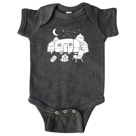 

Inktastic Camper In A Star Filled Night Gift Baby Boy or Baby Girl Bodysuit