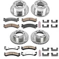 thumbnail image 3 of PowerStop Front and Rear Z36 Truck & Tow Carbon-Fiber Ceramic Brake Pad and Drilled and Slotted Rotor Kit Fits: CHEVROLET GMC Select Models K5338-36, 3 of 9