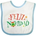 thumbnail image 3 of Inktastic Feliz Navidad Christmas Boys or Girls Baby Bib, 3 of 4