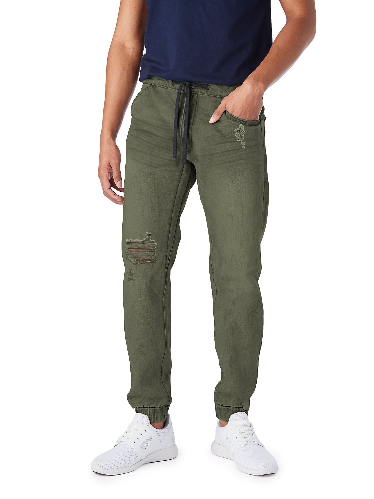 Slim Denim Jogger Pants - Walmart 