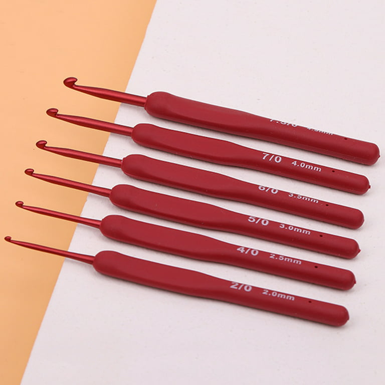 Crochet Hooks Adjustable Heads 1 Knitting Handle With 8 Replaceable Needles  Heads Knitting Tools Boutique Colorful 3.0-7.0mm - AliExpress