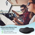 thumbnail image 4 of Cojín Booster Putniu para asiento de coche, espuma viscoelástica, 10 cm, color negro, 4 of 7