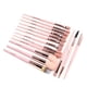 thumbnail image 2 of Juego de 15 brochas de maquillaje Nikou Cerdas suaves Mango ergonómico, 2 of 14