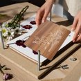 thumbnail image 3 of HEALEEP 1Set Brown Wood Flower Pressing Kit For Diy Lovers Crafting Greeting Card Making 8.3X6.3X0.08In, 3 of 8