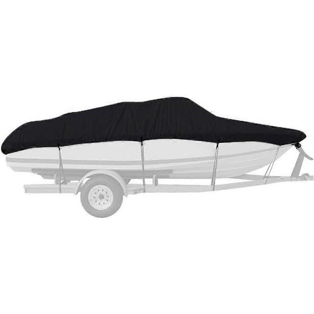 Waterproof Oxford Cloth V-Shaped Boat Yacht Cover, Rustproof Sun Shade (420 x 270 (210D))