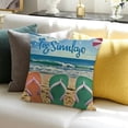 thumbnail image 3 of BANET for Patio Furniture Decorative Throw Pillow Cover Pillowcases for Sofa Couch Chair Home Decor 18x18in, 3 of 5