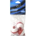 thumbnail image 2 of South Bend Push Button Floats Fishing Terminal Tackle, Red/White, 1 1/4", 3-pack, 2 of 3