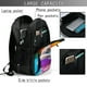 thumbnail image 4 of Fotbe Lizard With Sunglasses Colorful Mochila con Estampado y Puerto USB para Hombre y Mujer, Mochila Antirrobo, Mochila de Viaje, Mochila Escolar, Mochila Universitaria, 4 of 7