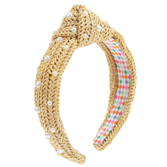 Packed Party Raffia Knot Headband, 1 Piece