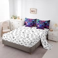 thumbnail image 5 of Homewish 7-Piece Game Controller Abstract Ombre Gamer Queen Bedding Comforter Set For Boys Girls, Reversible Super Cozy Microfiber Bedroom Decor, 5 of 8