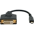 thumbnail image 2 of Tripp Lite 6in Micro HDMI (Type D) to DVI-D Adapter (M/F), 2 of 2
