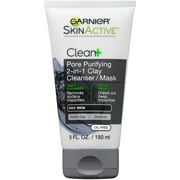 Garnier SkinActive Clean+ Pore Purifying 2-in-1 Clay Cleanser/Mask 5 fl. oz. Tube