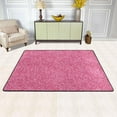 thumbnail image 2 of SKYSONIC Pink Glitter Sparkle Non-Slip Area Rug, Fantasy Magic Bling Floor Carpet Comfort Floor Mats Decor for Indoor Front Porch Living Room Bedroom Kitchen, 36"x24", 2 of 5