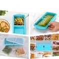 thumbnail image 6 of Silicone Freezer Tray With Lid-Soup Freezer Container molds-2-cup Extra Large Ice Cube Tray-makes 4 500ml portions cubes, For freezing soup,stews,sauces.Oven&Dishwasher-Safe(2-Pack), 6 of 6