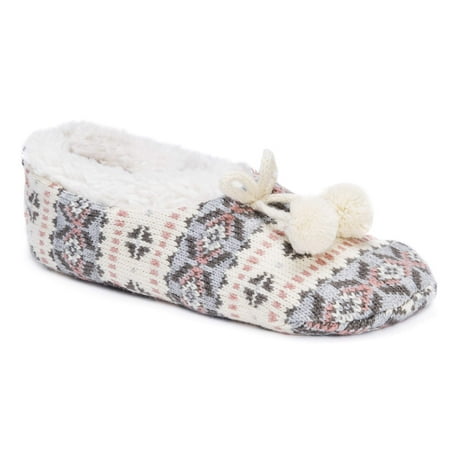 muk luks ballerina slippers