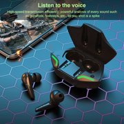 TWS-G11 Bluetooth 5.0 Low Latency TWS Stereo Gaming Earphone with Cool LED