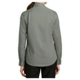 thumbnail image 2 of Mafoose Women's Long Sleeve SuperPro Twill Shirt Monument Grey 3XL, 2 of 4