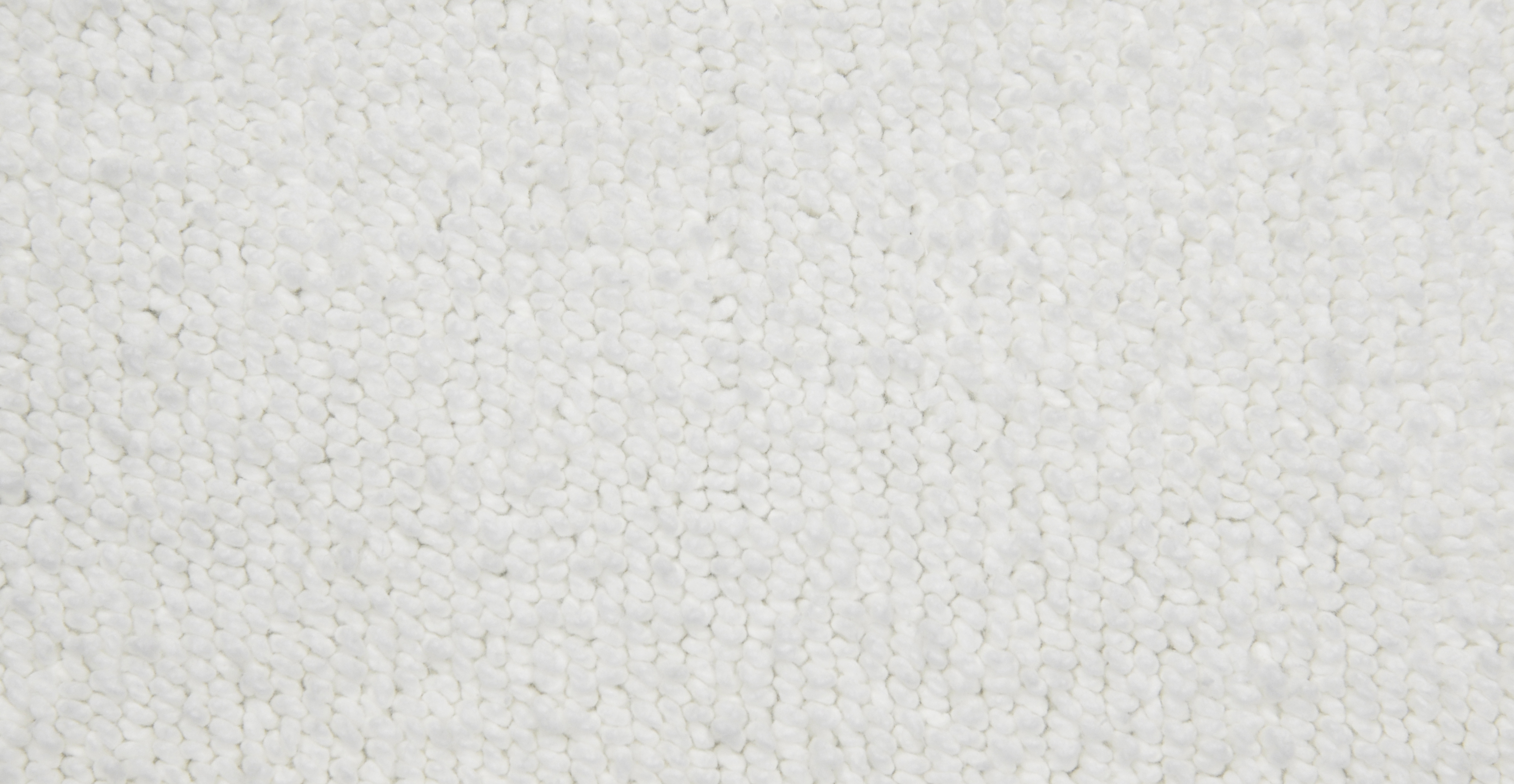 Garland Rug Queen Cotton Washable White Bath Rug, 24" x 40"