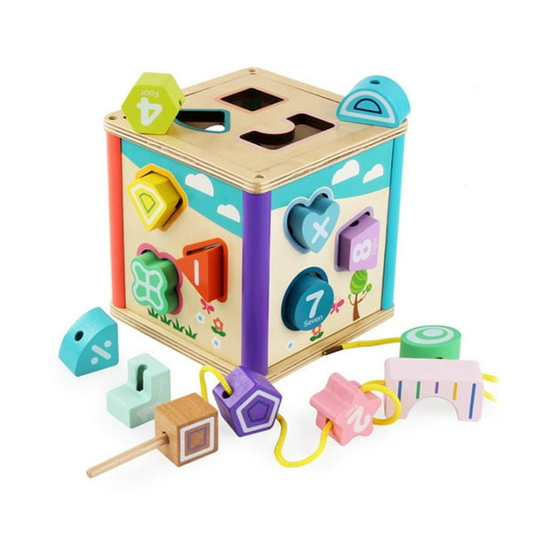 Caja De Inteligencia A Juego Con Forma Multifunción, Juguetes De Ensamblaje, Bloques De Construcción Educativos Para La Primera Infancia Para Niños seitruly FN003401-01