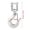 650Kg, variant on 650kg/1000kg Load Capacity 304 Stainless Steel Lifting Hook With Latch - Rigging Accessory ,Easy to Operate